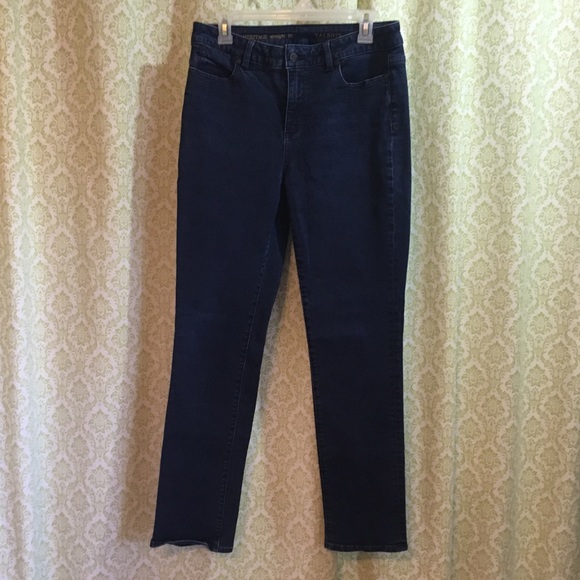 talbots heritage straight leg jeans